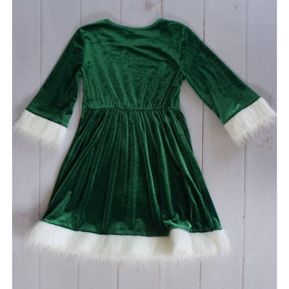 Holiday Time Girls Santa Cosplay Dress  - Size M (7-8) - Picture 6 of 6